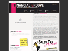 Tablet Screenshot of financialgroove.com